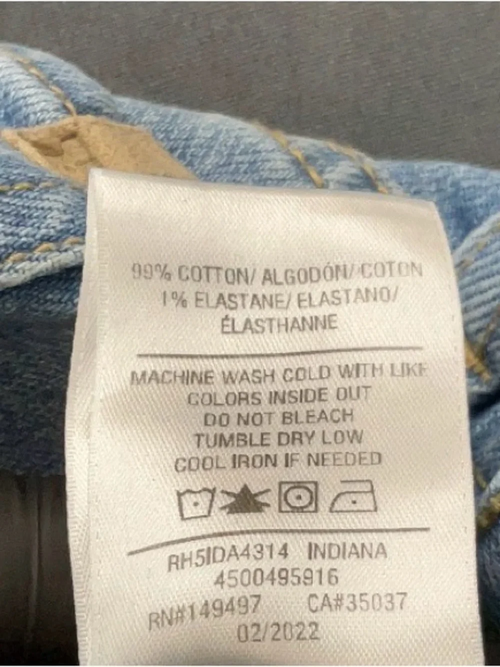 Joe's Jeans Light Blue Denim Shorts